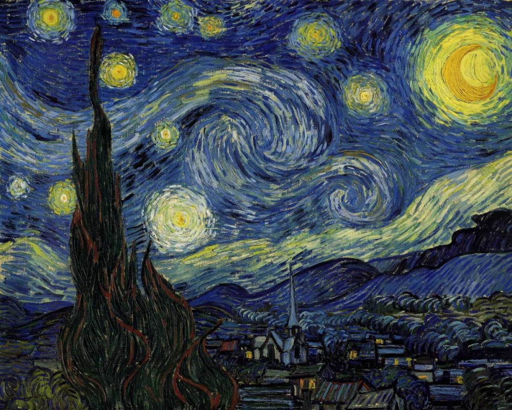 starry night painting